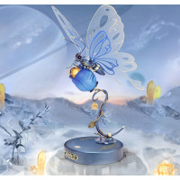 ROBOTIME Rokr 3D puzzle Motýl modrý 79 dílků
