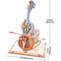 ROBOTIME Rokr 3D dřevěné puzzle Nádherná symfonie 199 dílků
