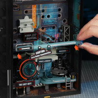 ROBOTIME Rokr 3D puzzle s dráhou: Poslední město 130 dílků