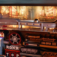 ROBOTIME Rokr 3D puzzle s dráhou: Poslední město 130 dílků