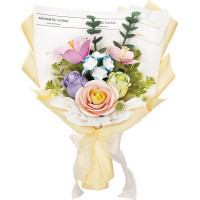 ROBOTIME Rokr Floral Art: 3D puzzle Jarní květina 165 dílků