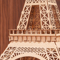 ROBOTIME Rolife 3D dřevěné puzzle Eiffelova věž 191 dílků