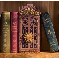 ROBOTIME Rolife DIY 3D Zarážka na knihy: Kouzelný koutek s LED osvětlením 185 dílků