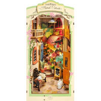 ROBOTIME Rolife DIY 3D Zarážka na knihy: Květinářství s LED osvětlením 164 dílků