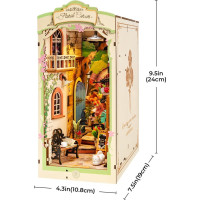 ROBOTIME Rolife DIY 3D Zarážka na knihy: Květinářství s LED osvětlením 164 dílků