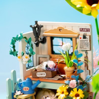 ROBOTIME Rolife DIY House: Zahrádka snů na terase 72 dílků