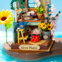 ROBOTIME Rolife DIY House: Zahrádka snů na terase 72 dílků