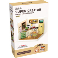 ROBOTIME Rolife DIY House: Kuchyň s LED osvětlením 152 dílků