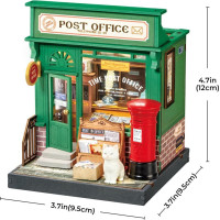 ROBOTIME Rolife DIY House: Pošta 54 dílků