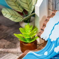 ROBOTIME Rolife DIY House: Restaurace Sea Holiday 68 dílků