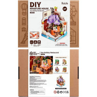 ROBOTIME Rolife DIY House: Restaurace Sea Holiday 68 dílků