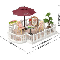 ROBOTIME Rolife DIY House: Terasa Chic Café 76 dílků