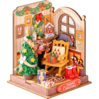 ROBOTIME Rolife DIY House: Vánoce u krbu 73 dílků