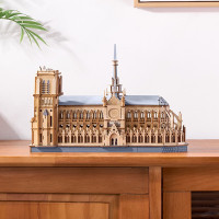 ROBOTIME Rowood 3D dřevěné puzzle Katedrála Notre-Dame 330 dílků