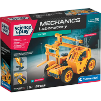 CLEMENTONI Science&Play Mechanická laboratoř Vysokozdvižný vozík