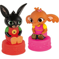 CLEMENTONI Soft Clemmy Vkládací senzorický autobus Bing s 8 kostkami