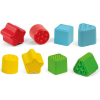 CLEMENTONI Soft Clemmy Vkládací senzorický autobus Bing s 8 kostkami