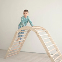 BusyKids Velká skládací lezecká sestava nelakovaná