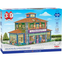 EUROGRAPHICS 3D puzzle Knihkupectví 1389 dílků