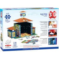 EUROGRAPHICS 3D puzzle Knihkupectví 1389 dílků