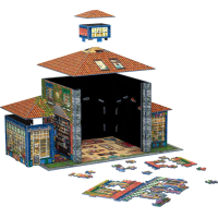 EUROGRAPHICS 3D puzzle Knihkupectví 1389 dílků