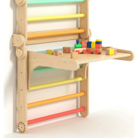 BusyKids Dřevěná odnímatelná deska pro žebřiny