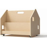 BusyKids Oboustranná knihovna na kolečkách