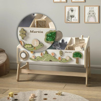 BusyKids Police na hračky/stůl LILU