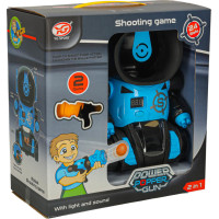 Arkádová hra - Hladový robot - set 2 pistole + míče