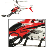 SYMA S107H RC vrtulník 2,4GHz RTF - červený