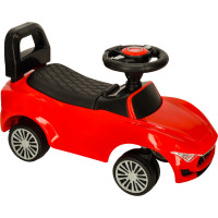 Odrážedlo se zvukem a světly - Autíčko - červené