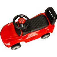 Odrážedlo se zvukem a světly - Autíčko - červené