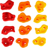 Lezecké úchyty pro děti - barevné 20 ks + šrouby