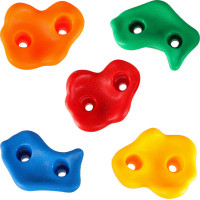 Lezecké úchyty pro děti - barevné 20 ks + šrouby