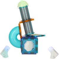 Svítící magnetická kuličková dráha - 49 prvků