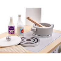 Dětská dřevěná kuchyňka MDF MODERN CLASSIC + příslušenství