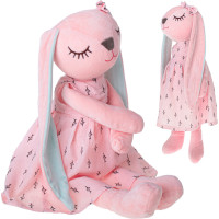 Plyšový králík 52 cm - růžový