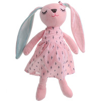 Plyšový králík 52 cm - růžový