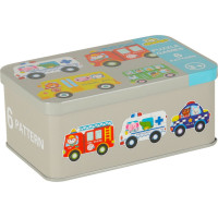Puzzle v plechovce - Vozidla - 30 dílků