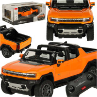 RC auto 1:16 Hummer EV - oranžové