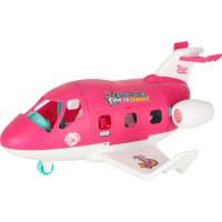 Letadlo pro panenky s letuškou - růžové