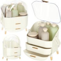 Organizér na kosmetiku - bílý