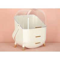 Organizér na kosmetiku - bílý