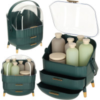 Organizér na kosmetiku - zelený