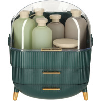 Organizér na kosmetiku - zelený