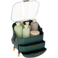 Organizér na kosmetiku - zelený