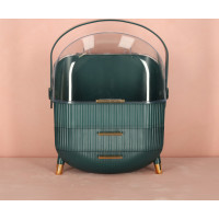 Organizér na kosmetiku - zelený