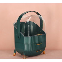 Organizér na kosmetiku - zelený