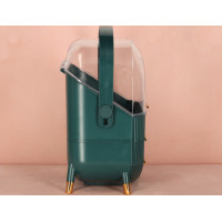 Organizér na kosmetiku - zelený