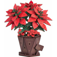 RoboTime 3D dřevěná skládačka Vánoční hvězda